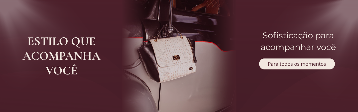 Bolsa feminina para passear com estilo